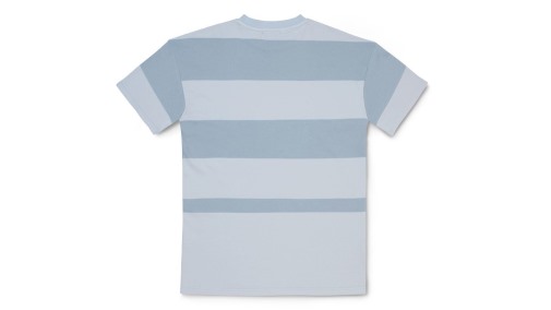 Arctic Ice/Blue Fog Karhu NZ Uni Striped Short Sleeve Sweatshirt - Image 2