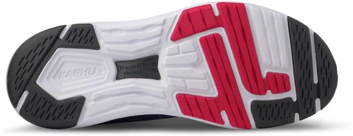 Barely Blue/Fiery Red Karhu NZ Men's Ikoni Ortix Road Running Shoes - Image 2