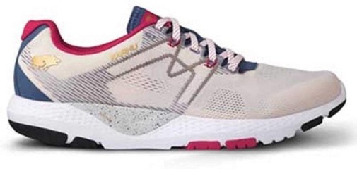 Barely Blue/Fiery Red Karhu NZ Men's Ikoni Ortix Road Running Shoes - Image 1