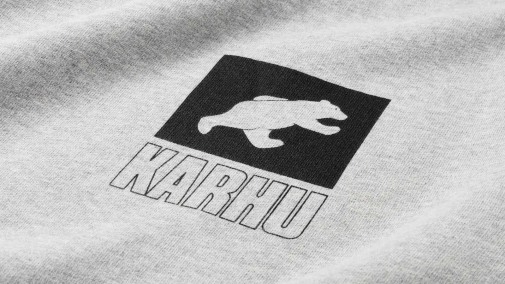 Heather Grey/Jet Black Sport Bear Logo Sweatshirt Karhu NZ - Image 3