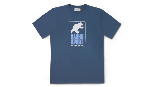 Helsinki Sport T-Shirt True Navy/Bright White Karhu NZ - Image 1