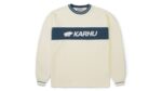Blocked Logo Sweatshirt Karhu NZ Whisper White/Blue Wing Teal