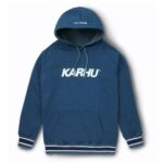 Blue Wing Teal/Atlantic Deep Contrast Raglan Hoodie Karhu NZ