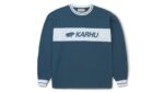 Blue Wing Teal/White Blocked Logo Sweatshirt Karhu NZ