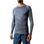 Grey Karhu NZ Fluid Seamless Tee Ls