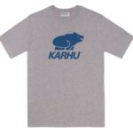 Heather Grey/Navy Karhu NZ Basic Logo T-Shirt