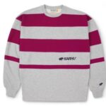 Heather Grey/Rhododendron Karhu NZ Uni Stripe Sweatshirt