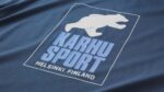 Helsinki Sport T-Shirt True Navy/Bright White Karhu NZ - Image 3
