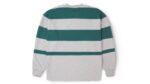 Karhu NZ Heather Grey/June Bug Uni Stripe Sweatshirt - Image 2