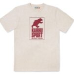 Karhu NZ Helsinki Sport T-Shirt Oatmeal Melange/Granata