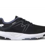 Karhu NZ Jet Black Folkstone Grey Women's Ikoni Ortix Running Shoes