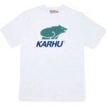 Karhu NZ White/Oil Blue Basic Logo T-Shirt