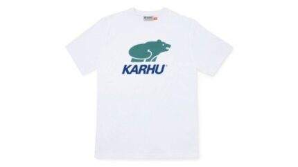 Karhu NZ White/Oil Blue Basic Logo T-Shirt