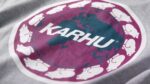 Karhu NZ Worldwide T-Shirt Heather Grey/White - Image 3