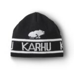 Merino Wool Beanie Black/White Karhu NZ