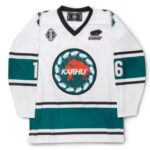 White/Atlantic Deep Karhu NZ X Tackla Hockey Jersey
