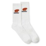 White/Cayenne Classic Logo Sock Karhu NZ