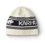 White/Navy Merino Wool Beanie Karhu NZ
