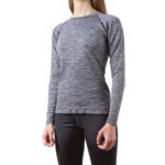 Women's Fluid Seamless Ls Karhu NZ Medium Grey Melange