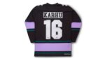 X Tackla Hockey Jersey Black/Purple Heather Karhu NZ - Image 2